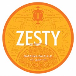 Thornbridge Brewery Zesty
