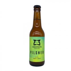 3 Monos Pilsner Sin Gluten 33cl - Beer Sapiens