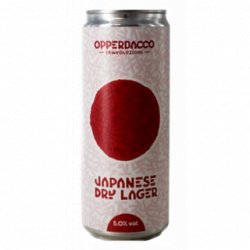 Opperbacco Japanese Dry Lager - Cantina della Birra