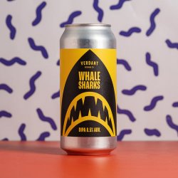 Verdant Brewing Co  Whale Sharks DIPA  8.5% 440ml Can - All Good Beer