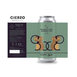 Cierzo Monkey See, Monkey Do (Pack de 12 latas) - Cierzo Brewing