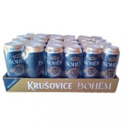 Krušovice Bohem Pale Lager - 24x 500ml - Pivana CZ