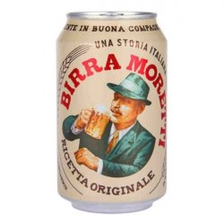 Birra Moretti L’Autentica (10 x 330ml Can) - Castle Off Licence - Nutsaboutwine