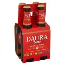 Estrella Daura Gluten Free Beer (4 x 330ml) - Castle Off Licence - Nutsaboutwine