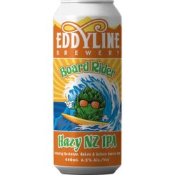 Eddyline Board Rider Hazy IPA 440ml - The Beer Cellar