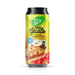 Funky Fluid Free Gelato: Szarlotka 500ml - Funky Fluid