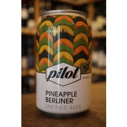 PILOT PINEAPPLE BERLINER SOUR - Otherworld Brewing ( antigua duplicada)