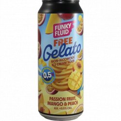 Funky Fluid Free Gelato: Passionfruit, Mango & Peach