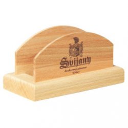 Svijany Beer Mat Holder Wood - Pivana CZ