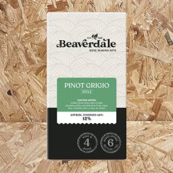 Beaverdale - Pinot Grigio - 6 Bottle White Wine Kit - Brewbitz Homebrew Shop