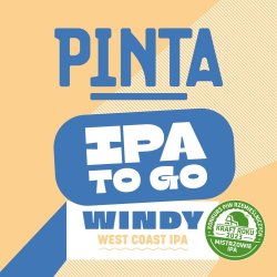 PINTA IPA To GO: Windy 500ml - Funky Fluid