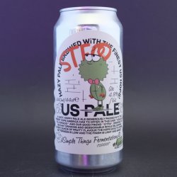 Simple Things Fermentations - US Pale - 4.8% (440ml) - Ghost Whale