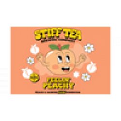 Stiff Tea - Feelin Peachy - Peach & Jasmine Hard Kombucha - 6% - 330ml Can - MK Biergarten