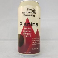 The Garden Brewery Planina  Double Imperial Affogato Stout - Gedeelde Vreugde