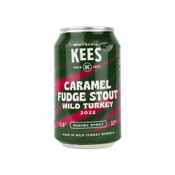 Kees Kees Caramel Fudge Stout Wild Turkey 2022 Blik - Drankenhandel Leiden / Speciaalbierpakket.nl