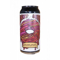 Amundsen Brewery  Donut Series 2.0  Triple Berry Jam Donut With Sticky Maple Frosting Pastry Sour - Brother Beer