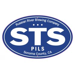 Russian River STS Pils Metal Tacker - Russian River Brewing Company