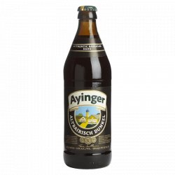 Ayinger Altbairisch Dunkel 16.9oz - The Open Bottle