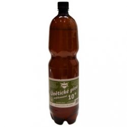 Unetické pivo 10° Pale Draft Beer Unfiltered - 1.5l PET - Pivana CZ