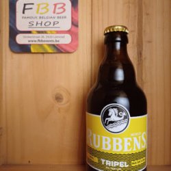 Rubbens tripel - Famous Belgian Beer