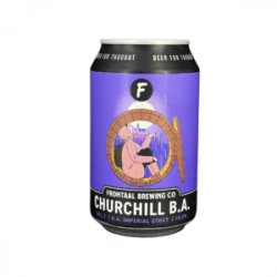 Frontaal  Churchill BA2023 Vol1 - La Fabrik Craft Beer