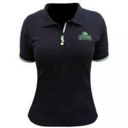 Women's Polo Shirt Holba Black - Pivana CZ