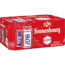 KRONENBOURG BiÃre x12 33cl (pack de 12) - Selfdrinks