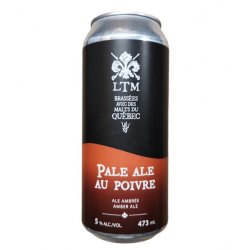 Les Trois Mousquetaires - Pale Ale Au Poivre - 473ml - La Bière à Boire