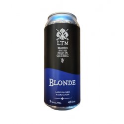 Les Troise Mousquetaires - Blonde - 473ml - La Bière à Boire