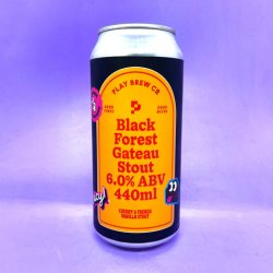 Play Brew Co. Black Forest Gateau [Cherry & Vanilla Stout] - Alpha Bottle Shop & Tap