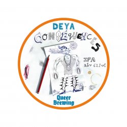 DEYA x Queer Brewing (Collab), Consequences, IPA, 6.3%, 500ml - The Epicurean