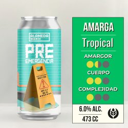 Alameda Beer Company  Pre-Emergencia Hazy IPA