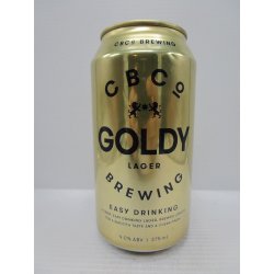 CBCo - Goldy Lager 4% 375ml - Grape & Grain