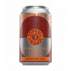 Jopen One Venti Pumpkin Spice Stout 330ml - The Beer Cellar