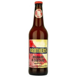 Brothers Rhubarb and Custard Cider - Beers of Europe