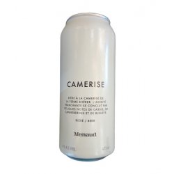 Menaud - Camerise - 473ml - La Bière à Boire