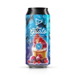 Funky Fluid Free Gelato Berries & Cream 500ml - Funky Fluid