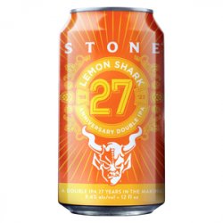 Stone Brewing Co. Stones 27th Anniversary: Lemon Shark DIPA - Beer Force