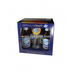 Estuche Blue Moon y vaso - Cervetri