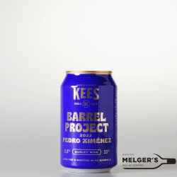 Kees  Barrel Project 2022 Pedro Ximénez Barrel Aged Barleywine 33cl Blik - Melgers