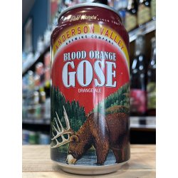 Anderson Valley Blood Orange Gose 355ml Can - Purvis Beer