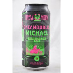 Brew York Only Noodles Michael Lattina 44cl - AbeerVinum