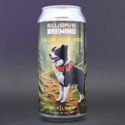 Elusive Brewing - Follow Your Nose - 4% (440ml) - Ghost Whale