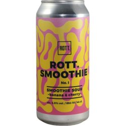ROTT. Brouwers ROTT.SMOOTHIE | No. I | ~ Banana & Cherry ~