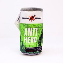 Revolution Plush Toy Can - Anti-Hero - Revolution Brewing