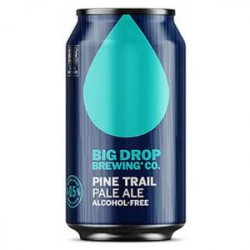 Big Drop Pine Trail Pale Ale  Cerveza Sin Alcohol - The Blue Dolphin
