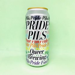 The Queer Brewing Project. Pride Pils [Pilsner] - Alpha Bottle Shop & Tap