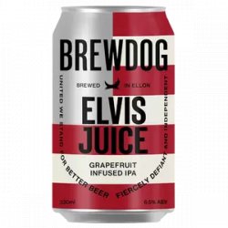 BrewDog Elvis Juice IPA 6,5% 330ml DRS - Drink Station