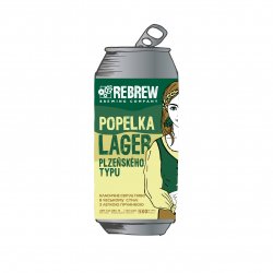 Popelka Lager 0.5L - Rebrew