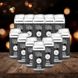 Cloudwater Picadilly Porter 440ml Cans - 4.5% ABV (12 Pack) - Beerhunter